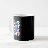 がん撲滅運動リボン8 コーヒーマグカップ (正面左)