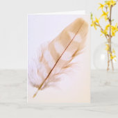 がん支援自然  カード (黄色い花)