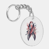 がん支援 キーホルダー (正面左)