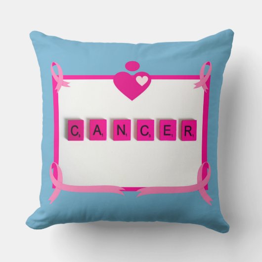 がん支援 クッション (正面)