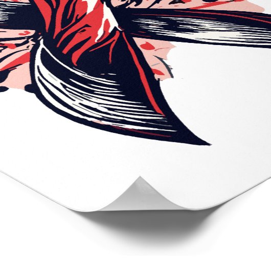 がん支援 ポスター (角)