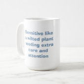 がん日陰〔占星術の〕十二宮図 コーヒーマグカップ (正面左)