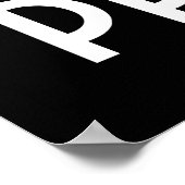 がん星占いワードコラージュプリント ポスター (角)