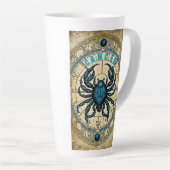 がん星占い徴候 カフェラテマグ (右アングル)