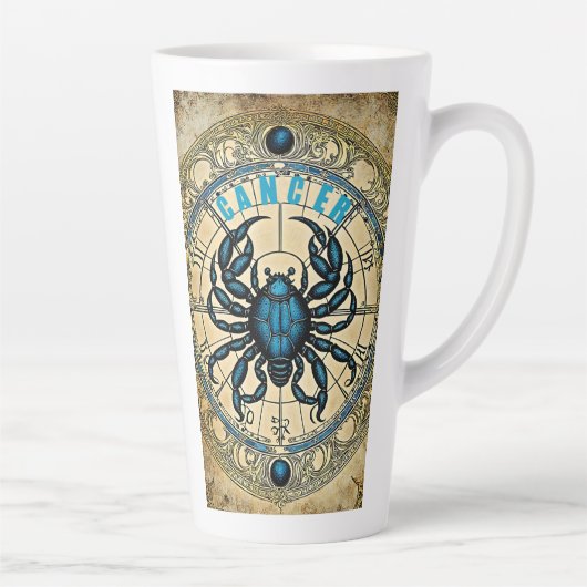 がん星占い徴候 カフェラテマグ (右)