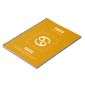 がん星占い徴候 ノートブック (左側)