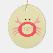 がん星印カニオーナメント セラミックオーナメント (左)