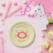 がん星印カニ紙パーティープレート ペーパープレート (パーティー)