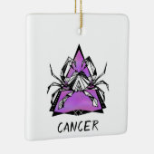 がん星印カニ セラミックオーナメント (右)