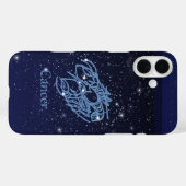 がん星座と〔占星術の〕十二宮図徴候(星付き) Case-Mate iPhoneケース (裏面 (横))