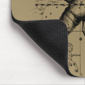 がん星座のヘベリアス1690熱烈 マウスパッド (コーナー)