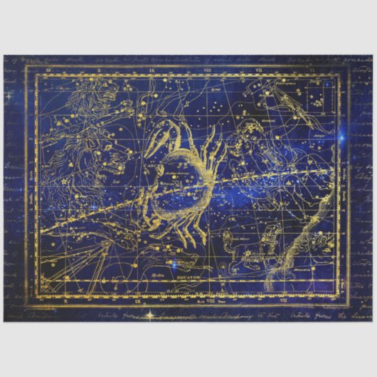 がん星座ティッシュペーパー 薄葉紙 (正面)