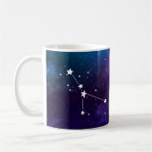 がん星座〔占星術の〕十二宮図Mug コーヒーマグカップ (左)