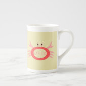 がん星徴候カニ骨中国マグカップ ボーンチャイナマグカップ (右)