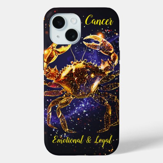 がん星徴候 Case-Mate iPhoneケース (裏面)