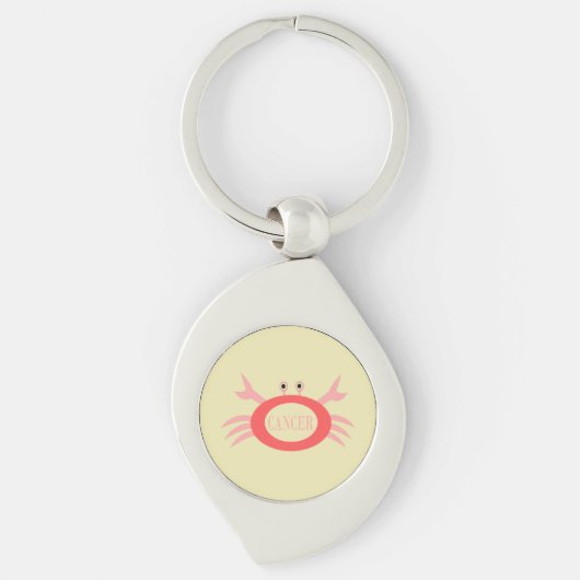 がん星看板カニのキーチェーン キーホルダー (正面)