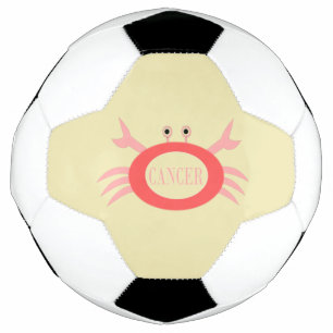 がん星看板カニのサッカーボール サッカーボール