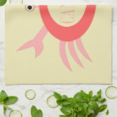 がん星看板カニカスタムタオル キッチンタオル (折り畳み)