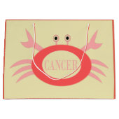 がん星看板カニカスタム抱き枕 ラージペーパーバッグ (正面)