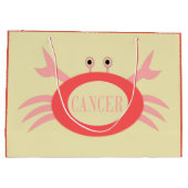 がん星看板カニカスタム抱き枕 ラージペーパーバッグ (裏面)