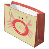 がん星看板カニカスタム抱き枕 ラージペーパーバッグ (裏面アングル)