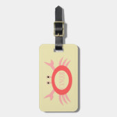 がん星看板カニカスタム荷札 ラゲッジタグ (正面縦)