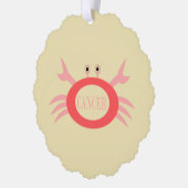 がん星看板カニカスタム オーナメントカード (左)