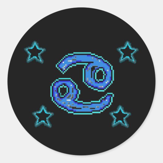 がん星 ラウンドシール (正面)