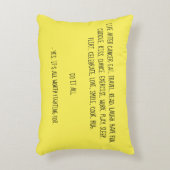 がん枕の後の人生 アクセントクッション (正面(垂直))