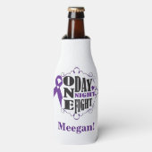 がん治療やる気を起こさせるボトル ボトルクーラー (ボトル正面)