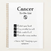 がん治療リスト プランナー手帳 (正面)