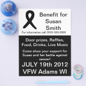 がん特典型フライヤー チラシ (シングル)