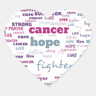 がん生存者のシール ハートシール