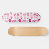 がん生存者への贈り物 – 戦士 スケートボード (横)