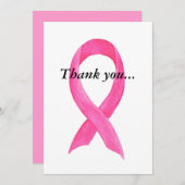 がん研究の貢献サンキューカード サンキューカード (正面/裏面)