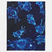 がん細胞 フリースブランケット (正面)