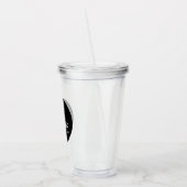 がん腫瘍と闘う アクリルタンブラー (左)