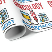 がん薬剤師がん気に薬局チーム ラッピングペーパー (ロールコーナー)