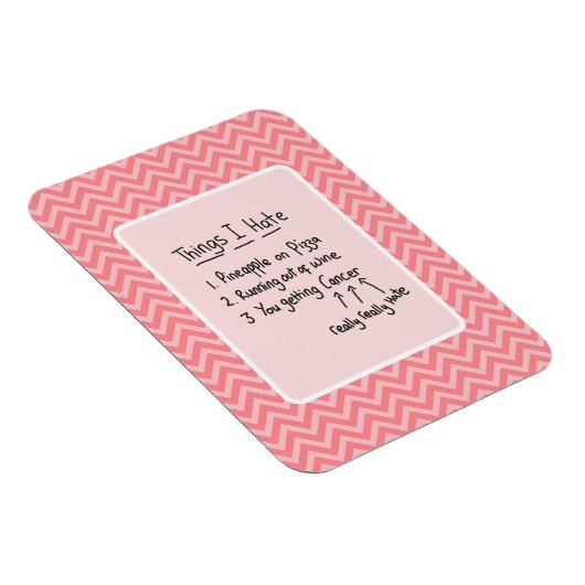 がん診断用軽いユーモア マグネット (右側)