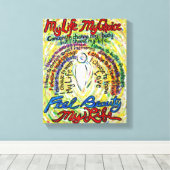 がん詩エンジェル絵画ズキャンバスプリントアート キャンバスプリント (インサイチュ (ウッドフロア))