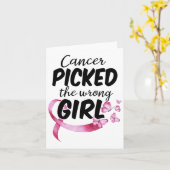 がん認識度のシャツががん判断の誤り カード (黄色い花)