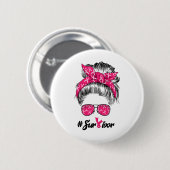 がん認識度ウォー信じラーメッシーブンウーメン 缶バッジ (正面&裏面)