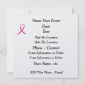 がん認識度カジノ招待状 招待状 (裏面)