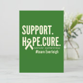 がん認識度カスタム招待状カード シーズンカード (スタンド正面)