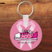 がん認識度キーチェーンバイSRF キーホルダー (正面)