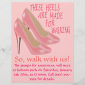 がん認識度チラシ チラシ (正面)