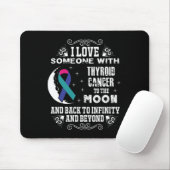 がん認識度リボンS5 マウスパッド (マウス)