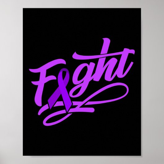 がん認識度世界がん日FIGHT Chemothera ポスター (正面)