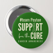 がん認識度名前をカスタムするボタン 缶バッジ (正面&裏面)