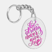 がん認識度強度 キーホルダー (正面左)